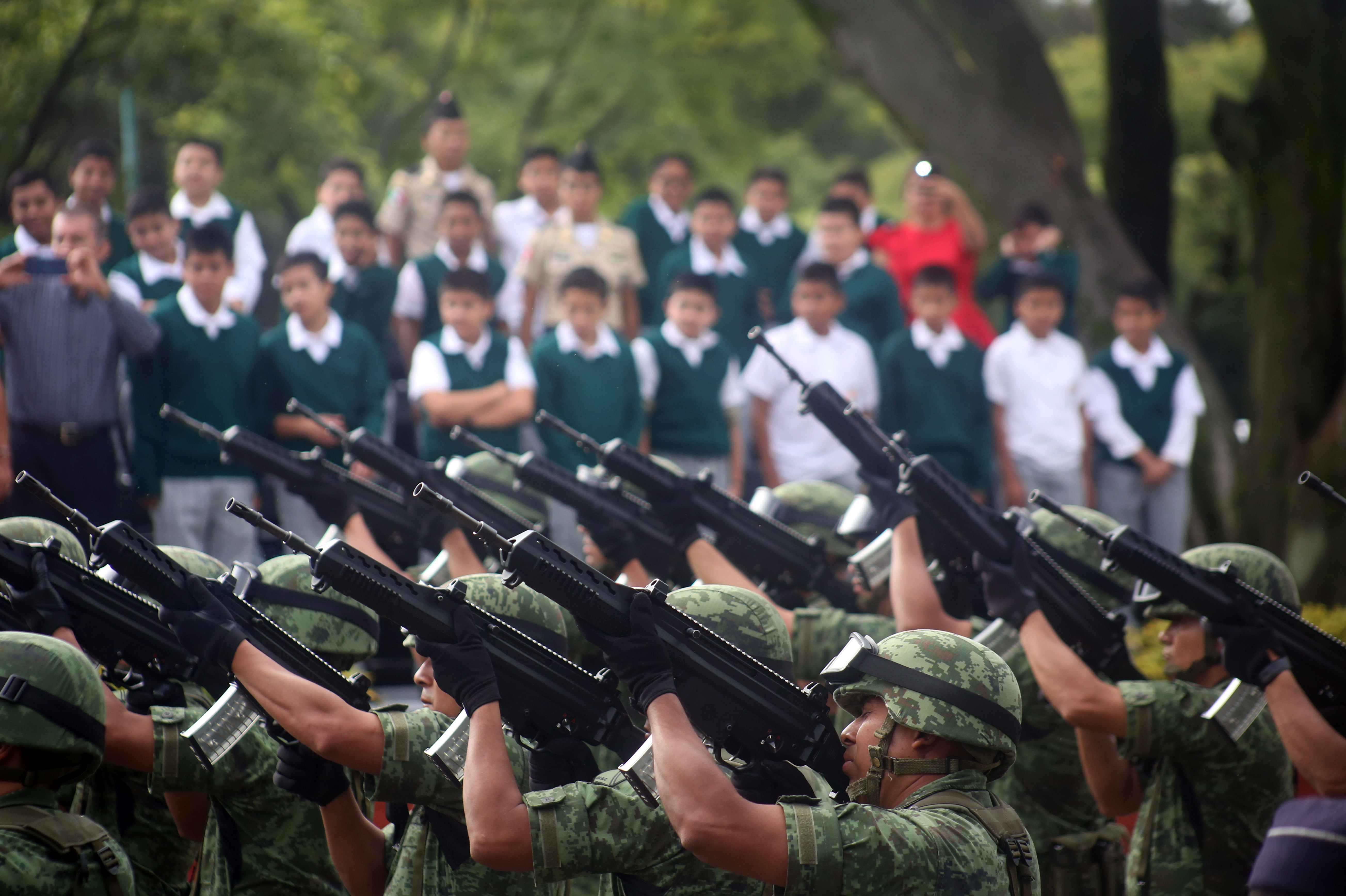 Las ONG's se dijeron en contra de la militarización (FOTO: MARGARITO PÉREZ RETANA/CUARTOSCURO)