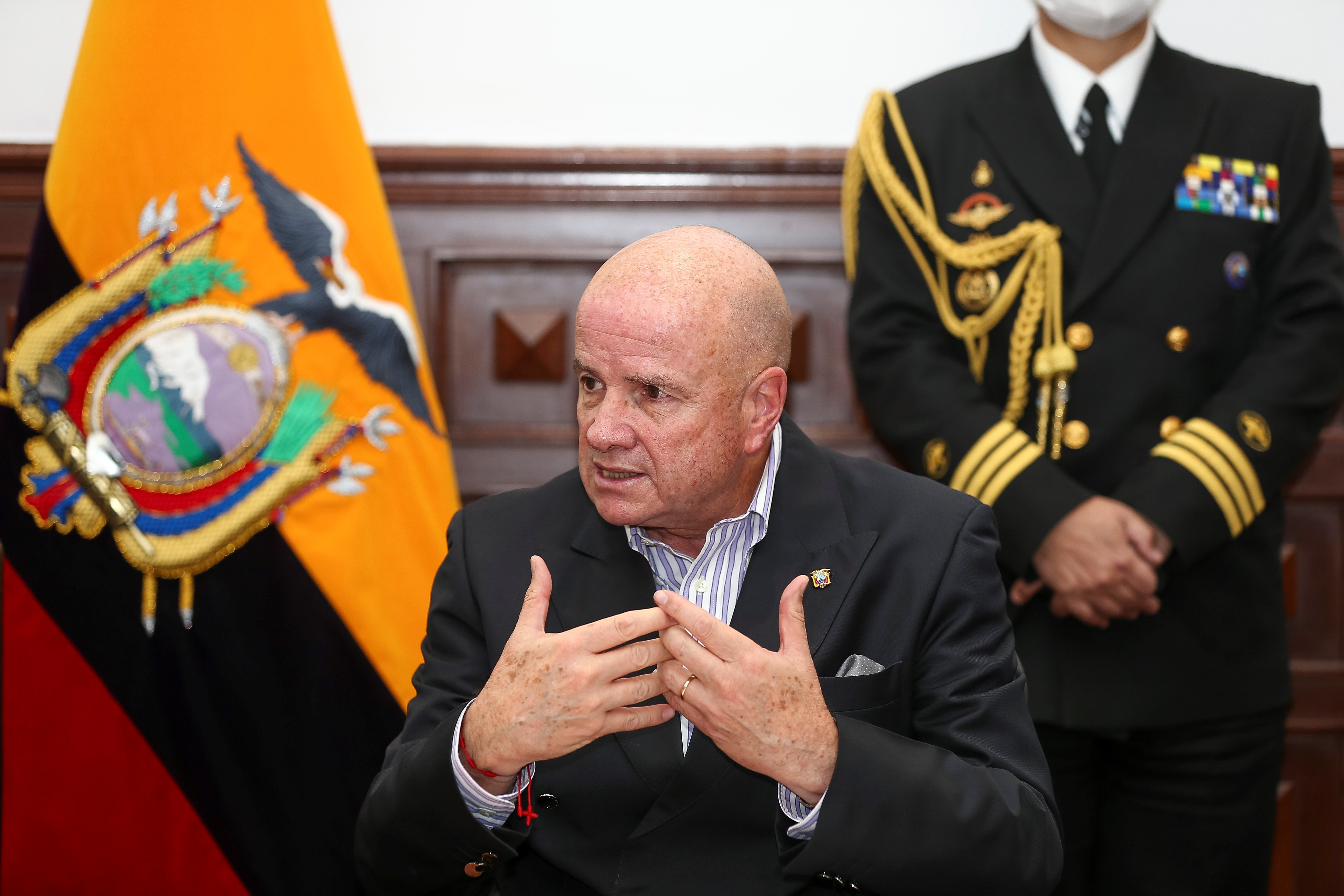 El vicepresidente de Ecuador, Alfredo Borrero. EFE/Jose Jacome/Archivo
