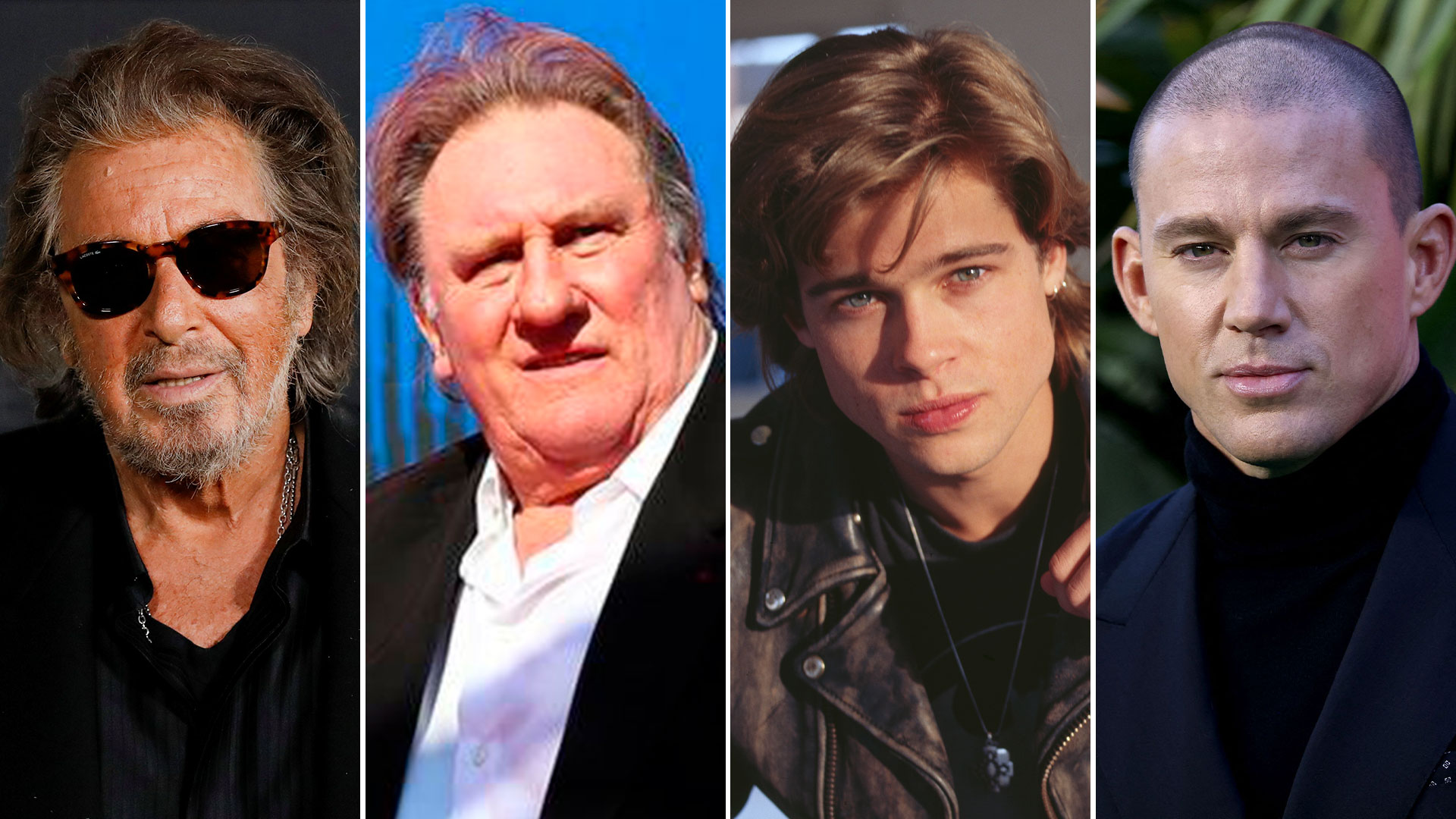 Al Pacino, Depardieu, Brad Pitt, Channing Tatum y su pasado en común como trabajadores sexuales