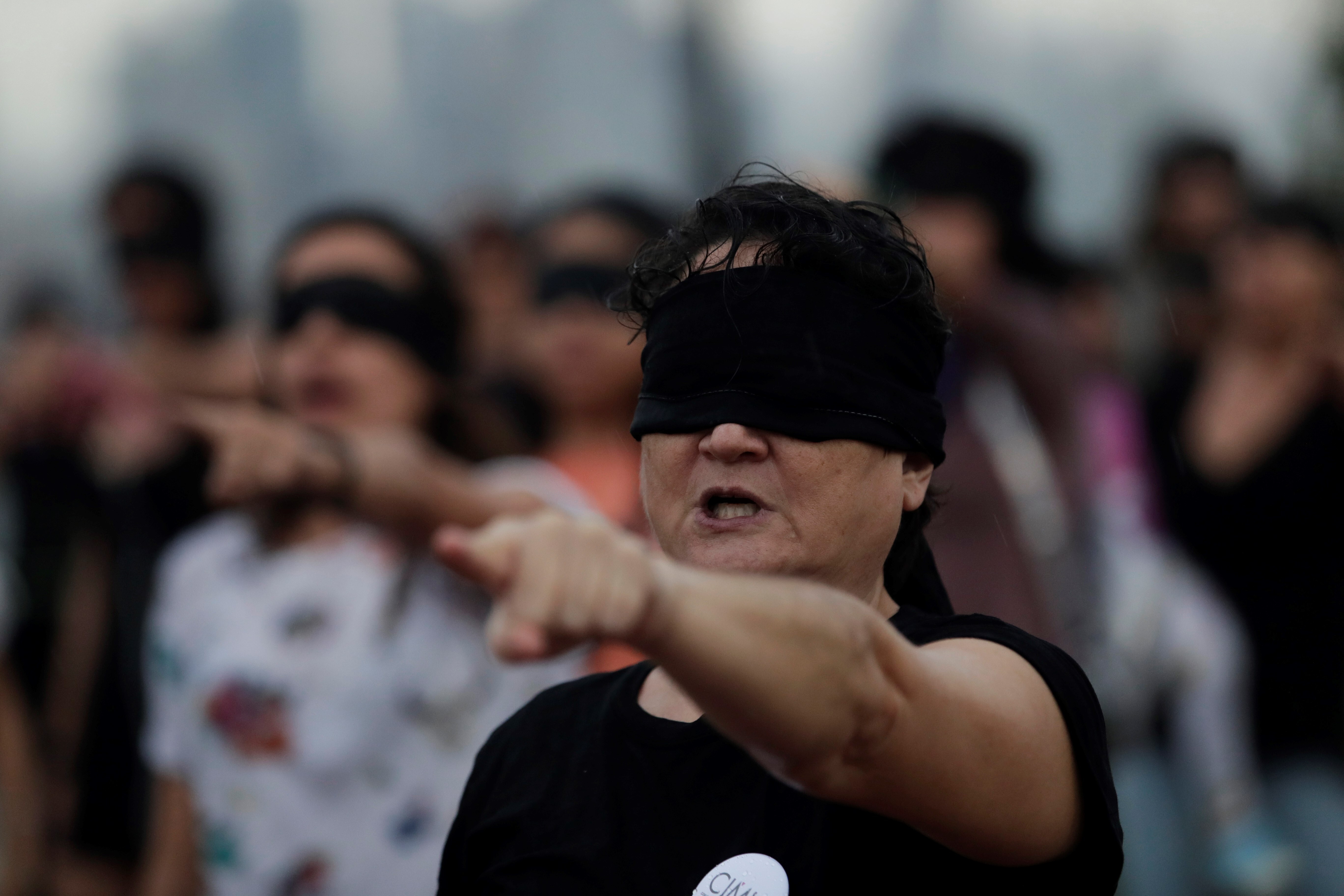 Una protesta de mujeres en España (EFE/Bienvenido Velasco/Archivo)