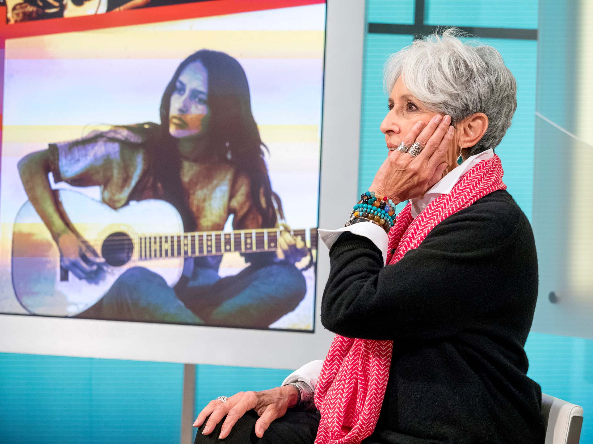 Joan Baez, en 2018. (Shutterstock)