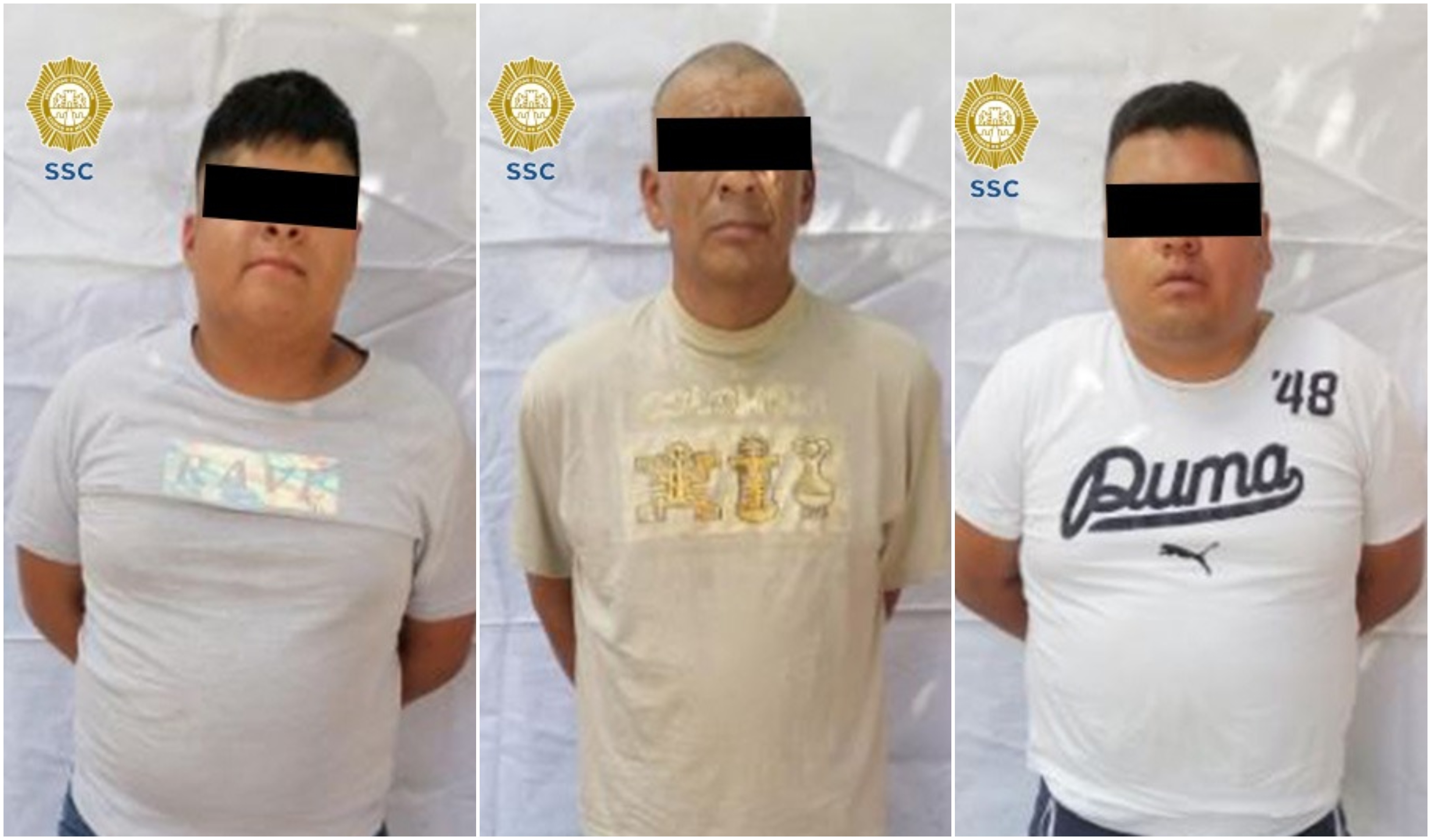 Cayeron con droga los asociados del Cártel de Sinaloa de Tepito
(Foto: SSC-CDMX)