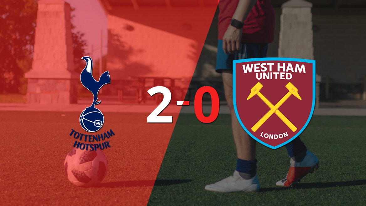 Derrota de West Ham United por 2-0 en su visita a Tottenham