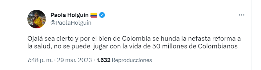 Reforma A La Salud Oposición Celebró El Anuncio De La U Y Los