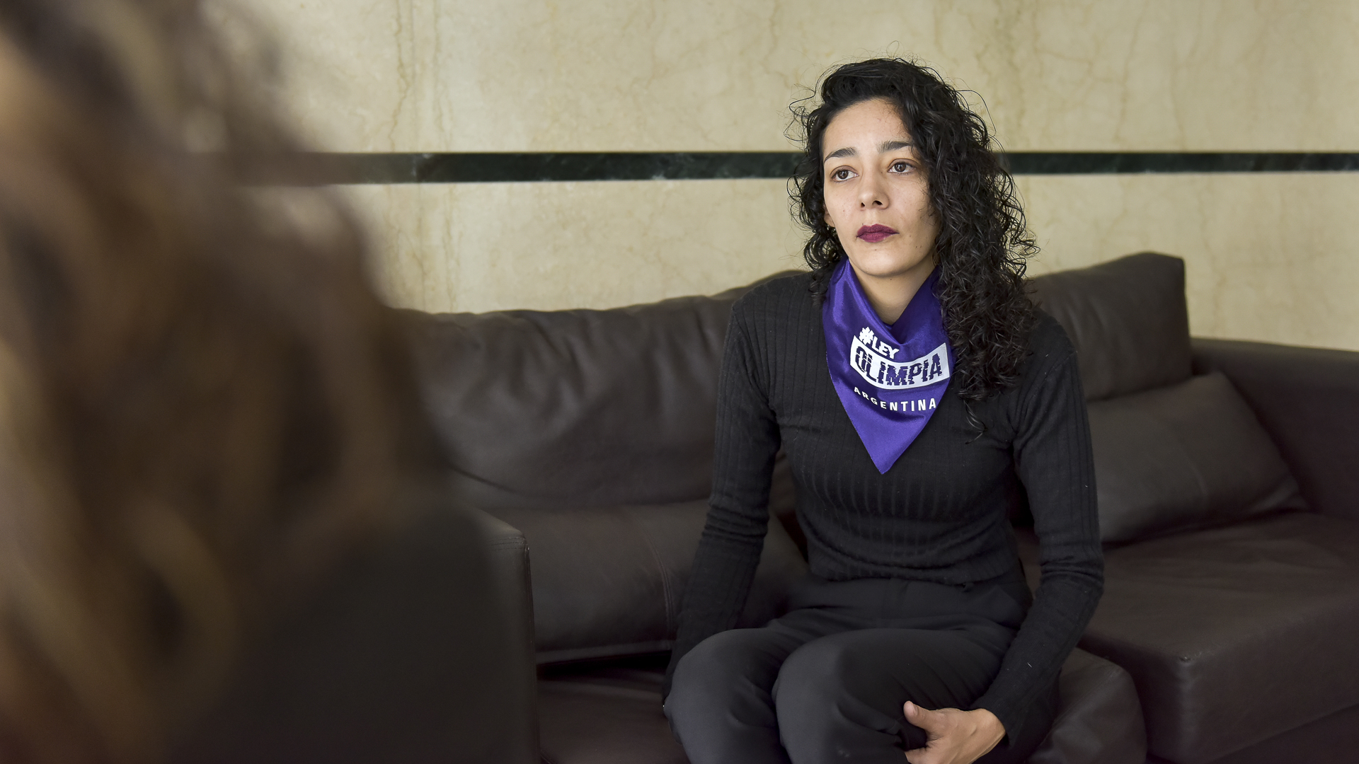 Florencia Villegas se atrevió a dar la cara después de mucho tiempo de ostracismo para que otras mujeres no sufran de violencia de género digital (Gustavo Gavotti)