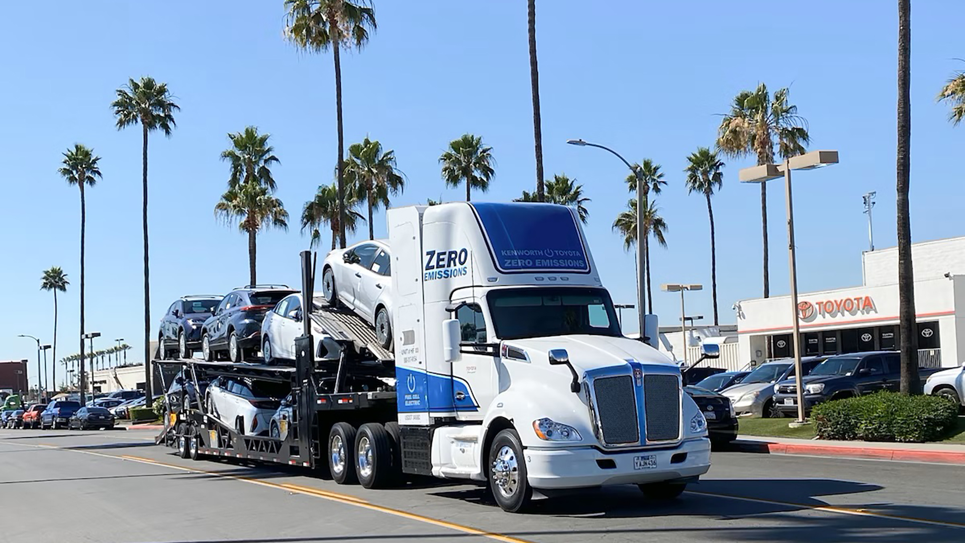La idea es trasladar la infraestructura actual de California a todo el país, con una red de hidrógeno que conecte todos los puertos en un primer paso