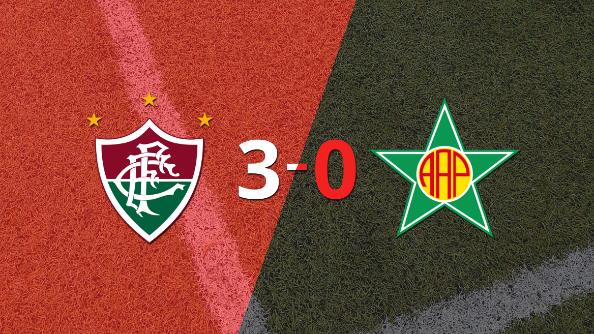 Germán Cano impulsó la victoria de Fluminense frente a Portuguesa-RJ con dos goles