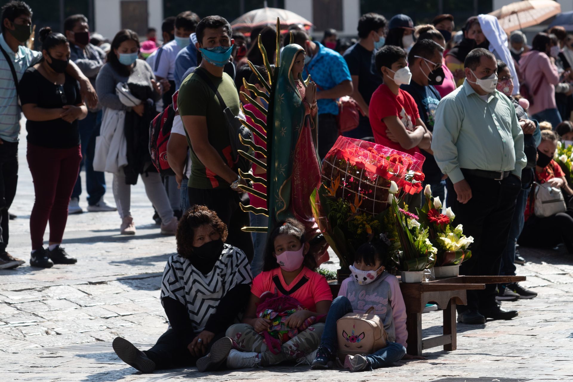 Basílica de Guadalupe. Ciudad de México, 6 de diciembre de 2020.