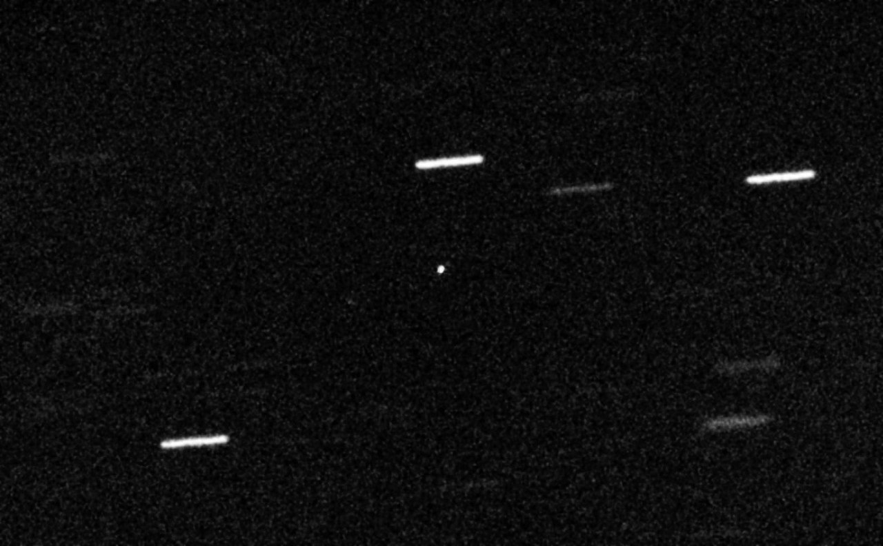 Observación de Oumuamua en el telescopio William Herschel (NASA)