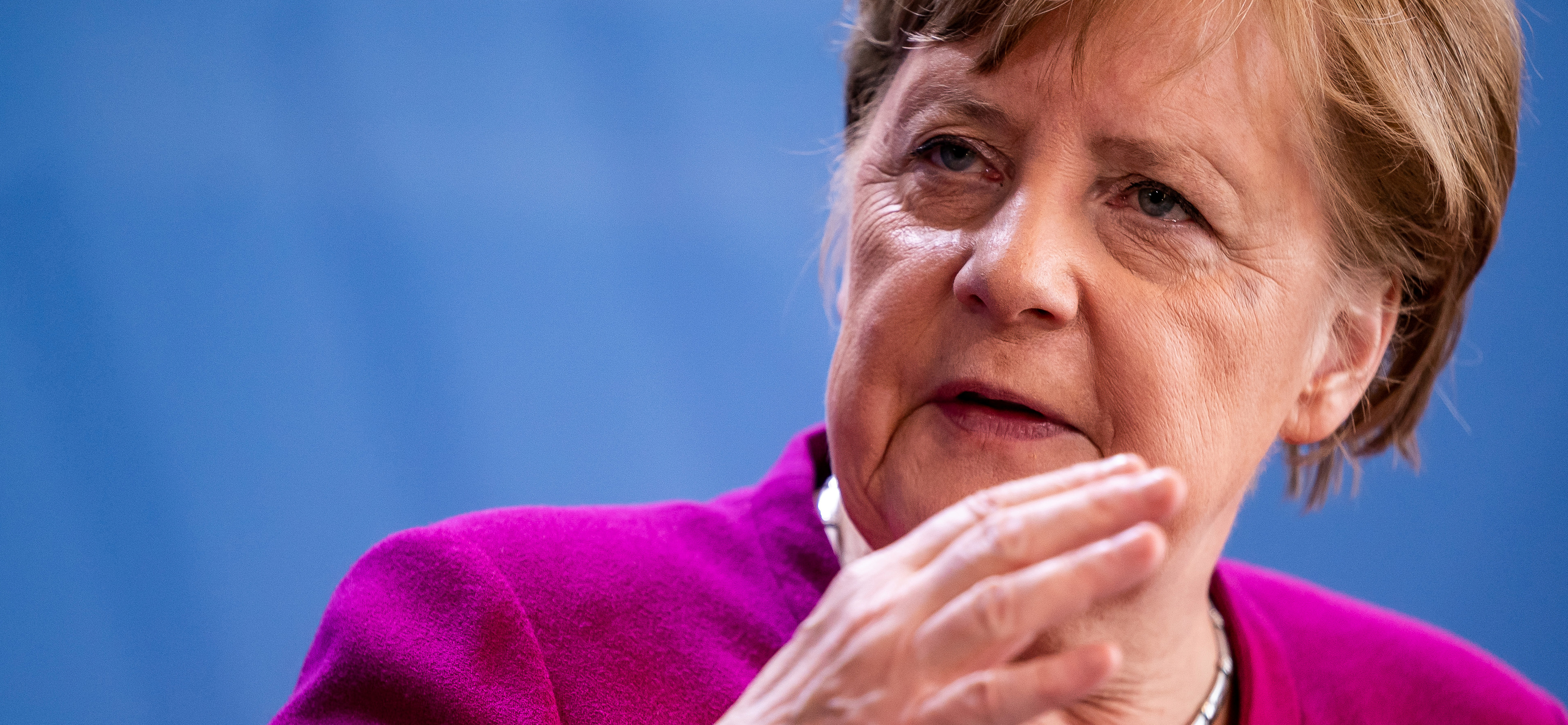 La canciller Angela Merkel (Michel Kappeler/Pool via REUTERS)