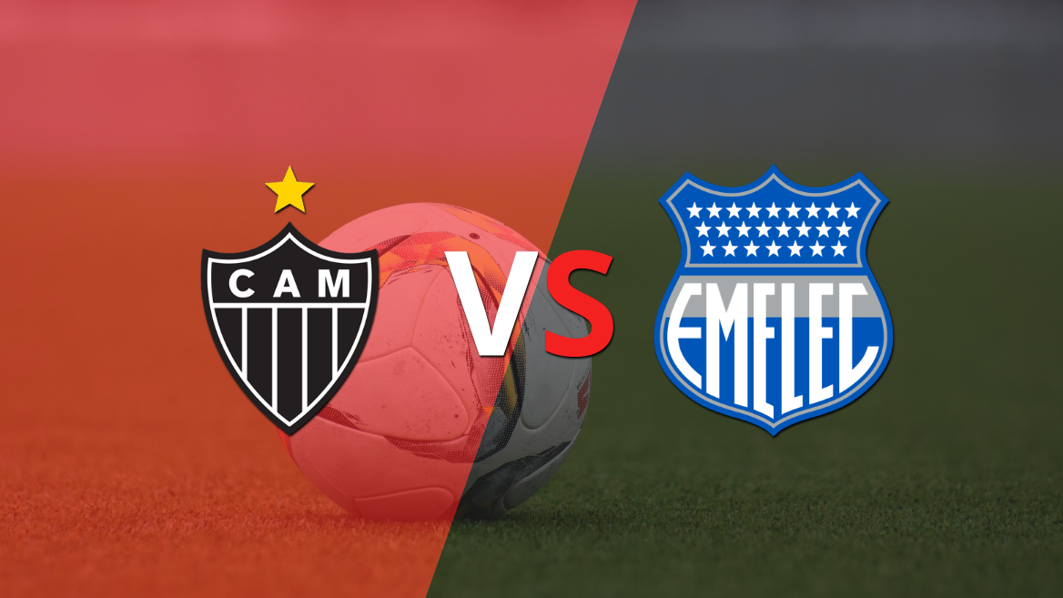 Atlético Mineiro gana por la mínima a Emelec en el Mineirão