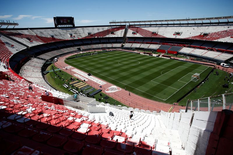 PUESTO 6 - 175 PARTIDOS / Estadio Monumental de Buenos Aires, Argentina (REUTERS/Martin Acosta)