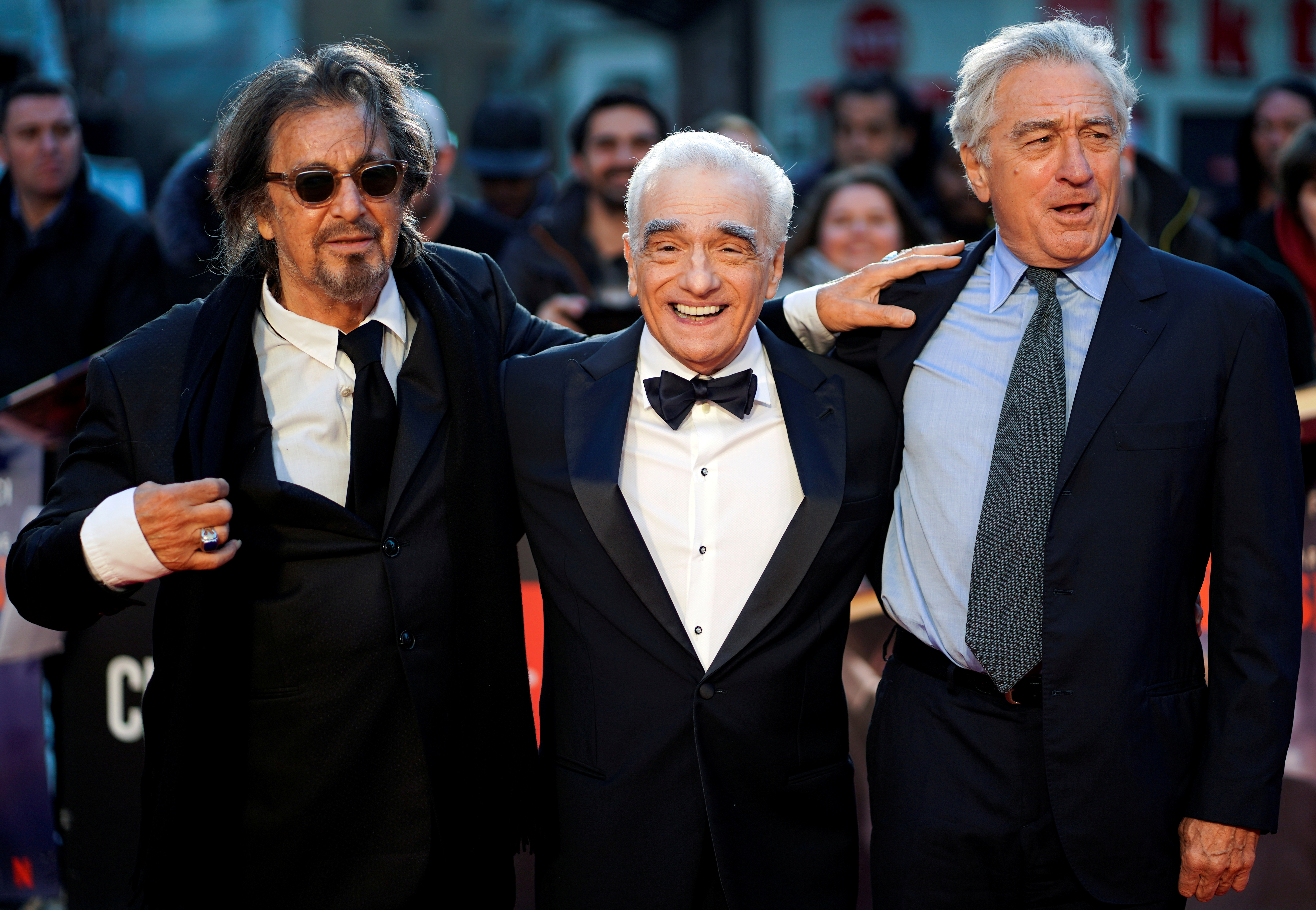 A Robert De Niro solían confundirlo con Al Pacino por eso solían bromear que protagonizarían una película juntos para que el público supiera quién era quién. Scorsese lo logró (Foto: REUTERS)