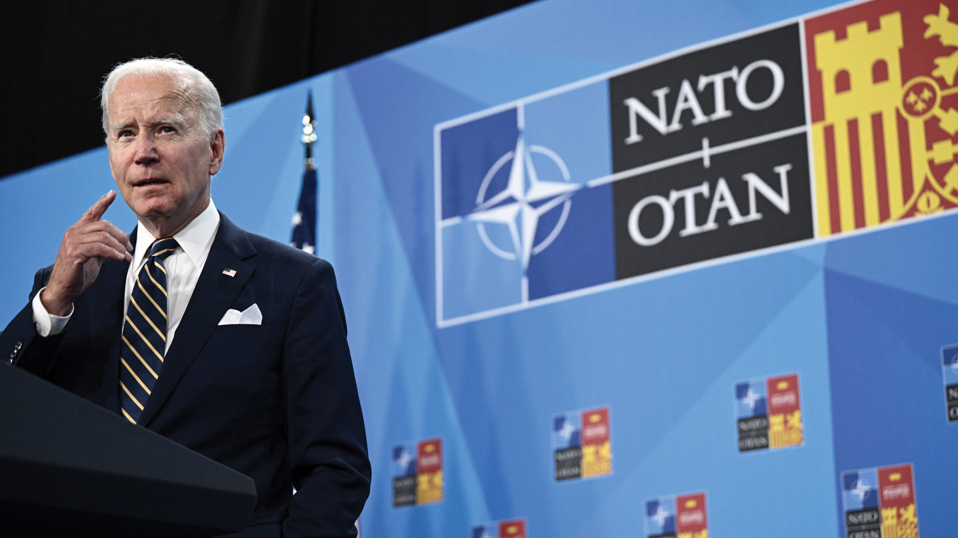 El presidente Joe Biden impulsó los cambios para una nueva política europea de defensa (AFP)