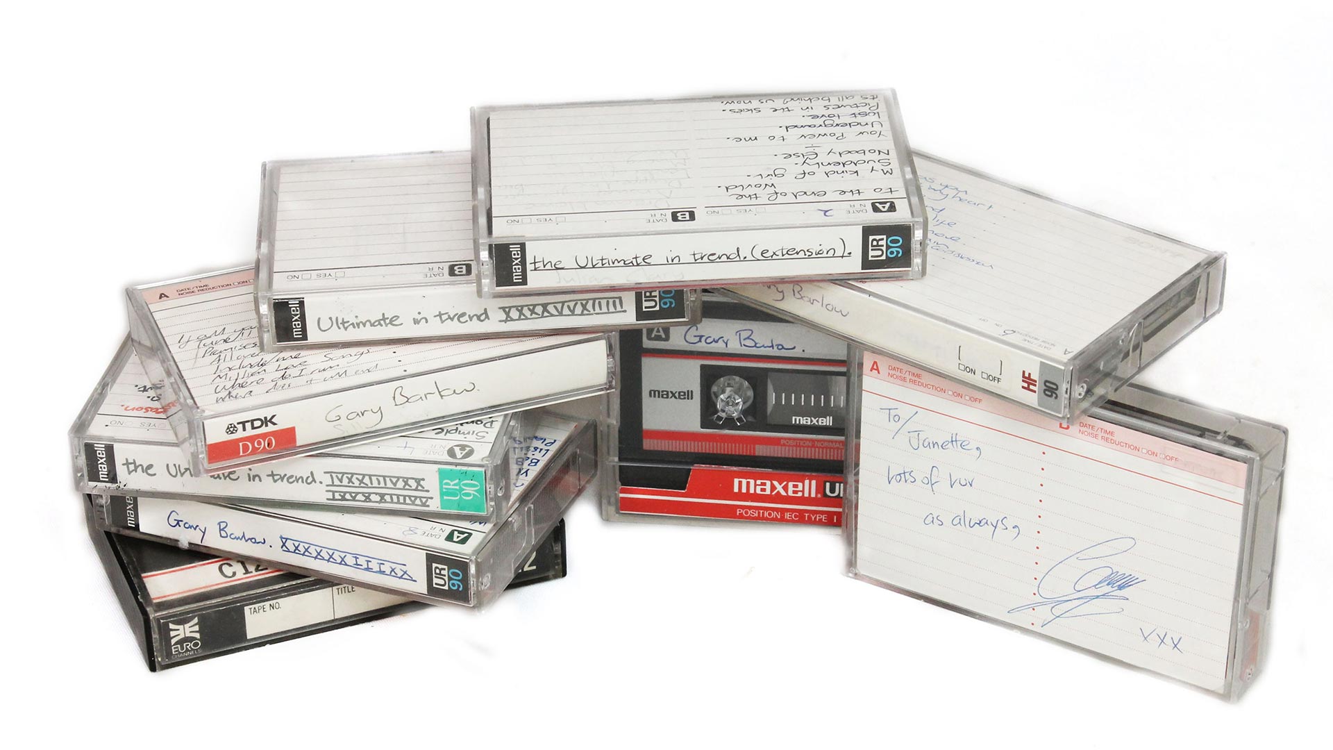 Cajas de cassettes (Shutterstock)