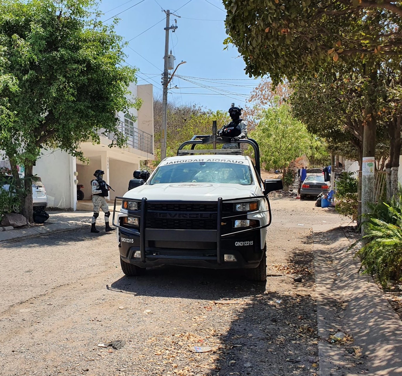 Policía en Culiacán (Foto: SSP-Sinaloa)