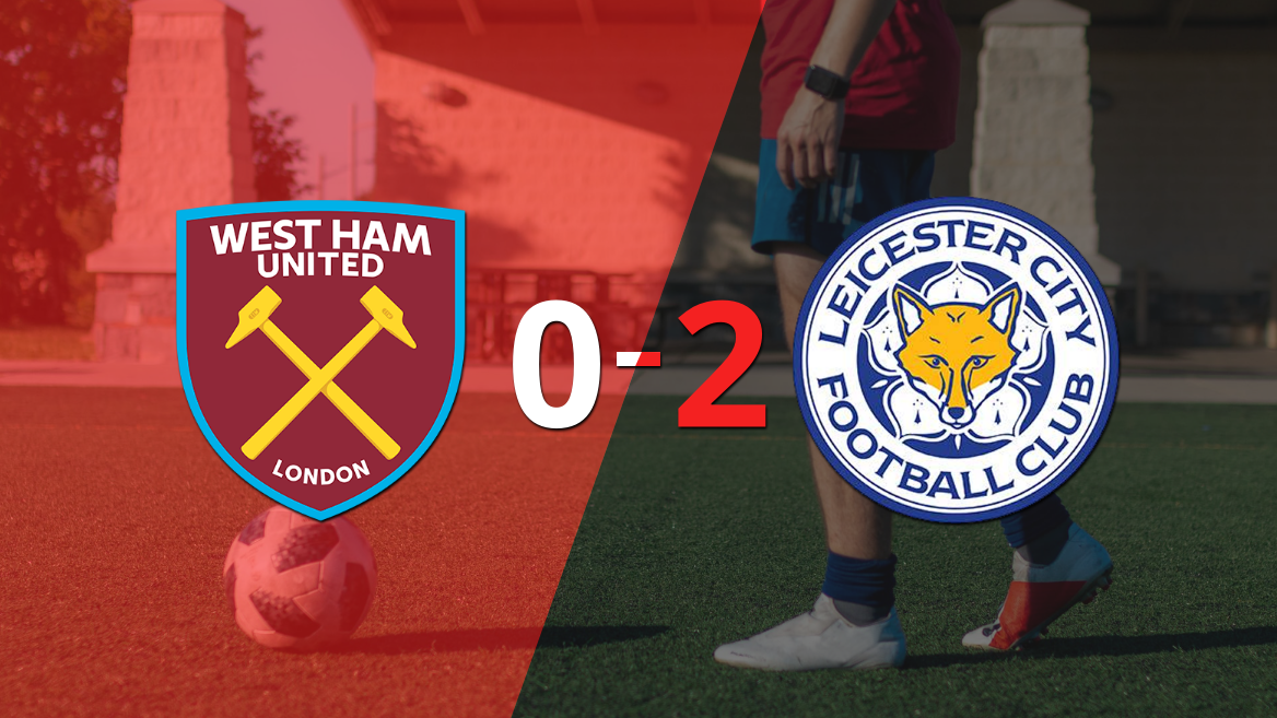 Victoria de 2-0 en la visita de Leicester City a West Ham United
