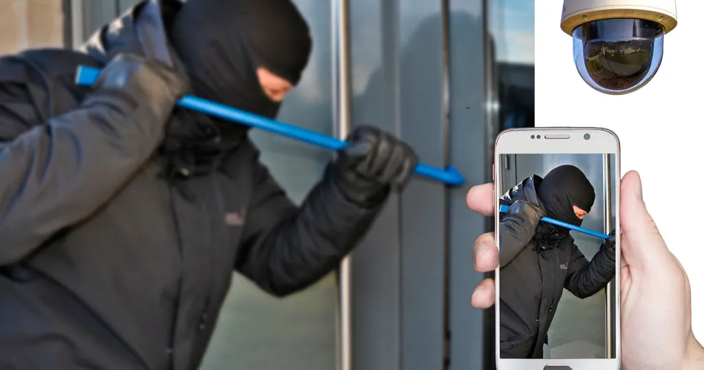 Cámara de seguridad. (foto: Ecosbox)