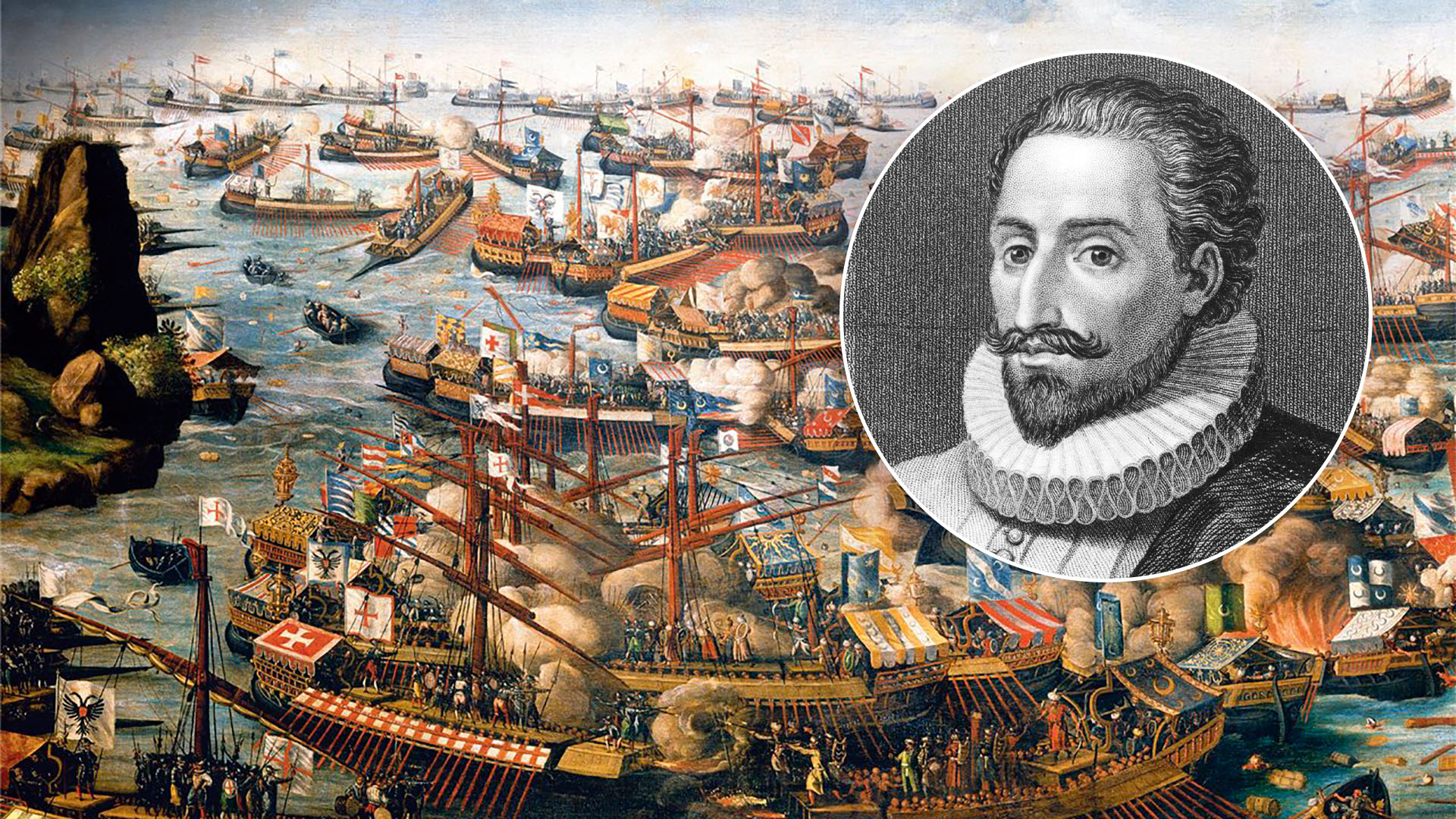 La sangrienta batalla que dio origen al apodo de Miguel de Cervantes: la  Liga Santa, los otomanos y el choque de centenares de barcos - Infobae