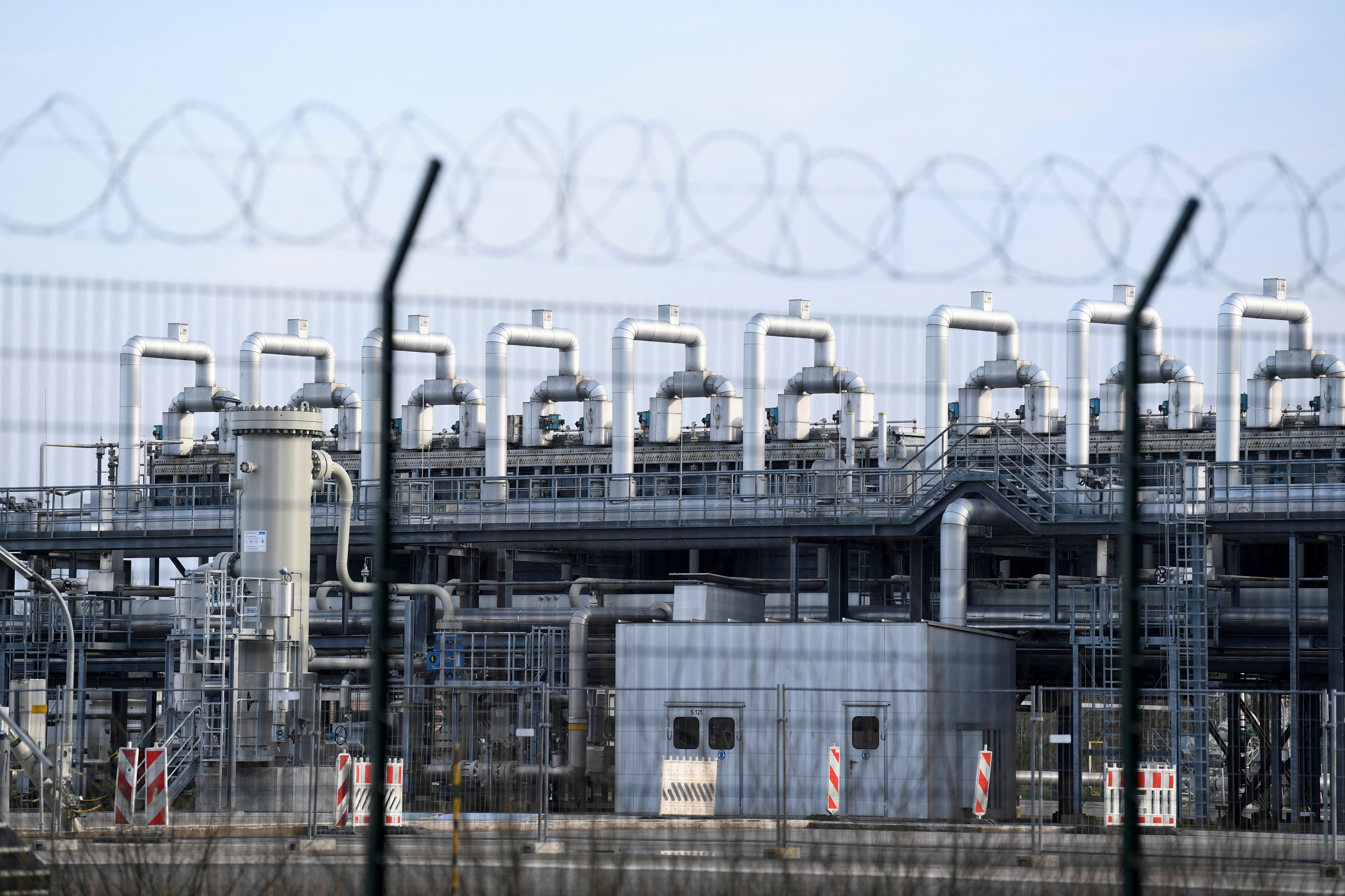 Il giacimento di gas naturale di Aspora, a Rehden, Germania (REUTERS/Fabian Bimmer/File Photo)
