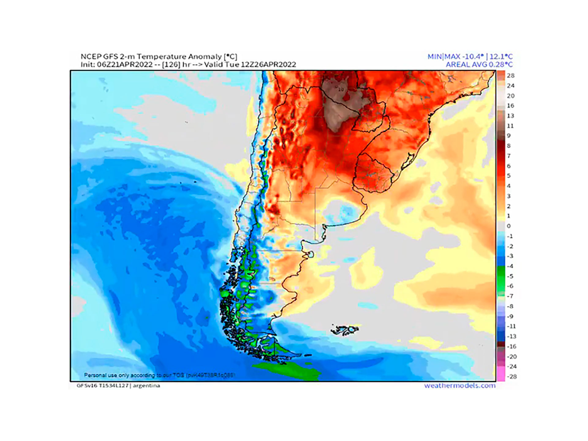 Temperaturas de verano en el noreste, lluvias y tormentas con ráfagas de viento en el centro e intensas nevadas en la Patagonia, el extraño pronóstico para pleno otoño en Argentina. 