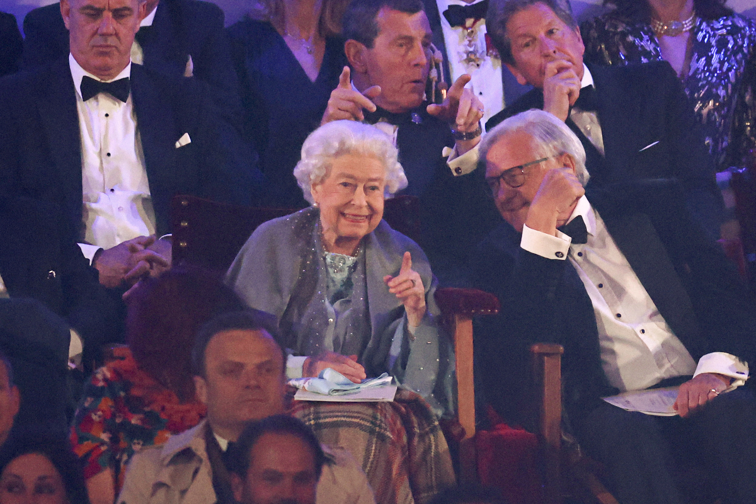 La reina asistió al primer gran evento de su “jubileo de platino” (REUTERS/Henry Nicholls)
