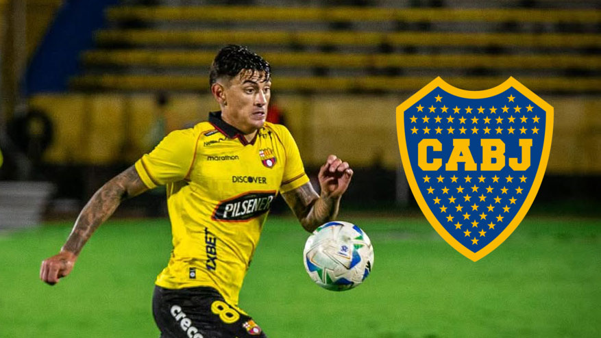La filosa frase de un jugador de Barcelona de Ecuador contra Boca Juniors que elev&oacute; la temperatura antes del cruce por Libertadores