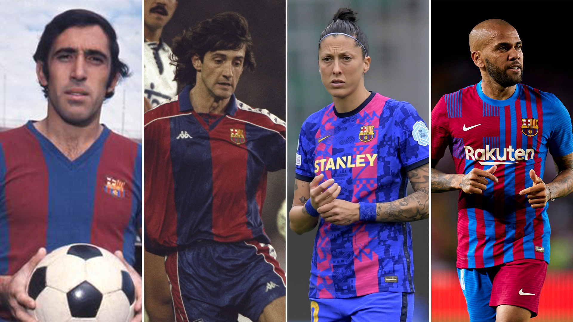 Cuatro jugadores de la historia han llegado del Barcelona a la Liga MX (Fotos: Twitter/@ArchivoFutboler/Getty Images