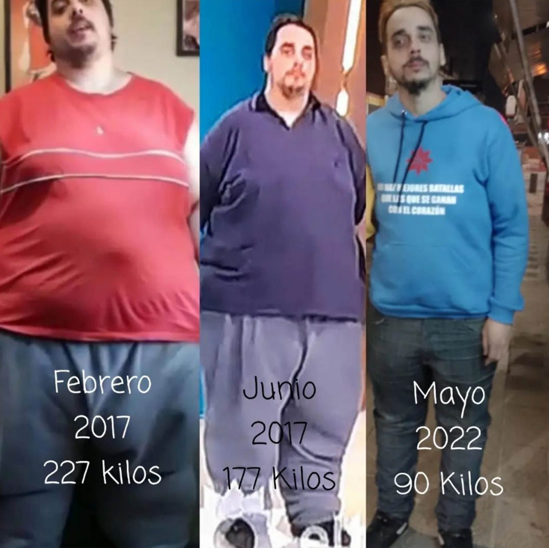 Pablo Bragale, ex Cuestión de peso, antes, durante y después del programa