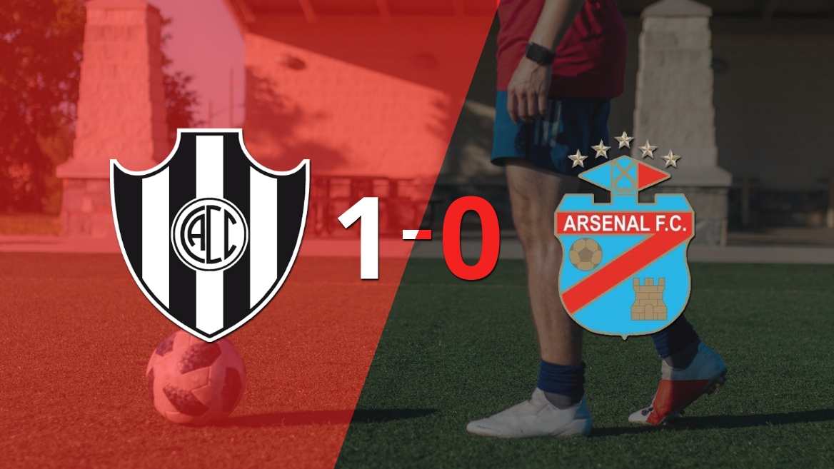 Con lo justo, Central Córdoba (SE) venció a Arsenal 1 a 0 en el estadio Único Madre de Ciudades