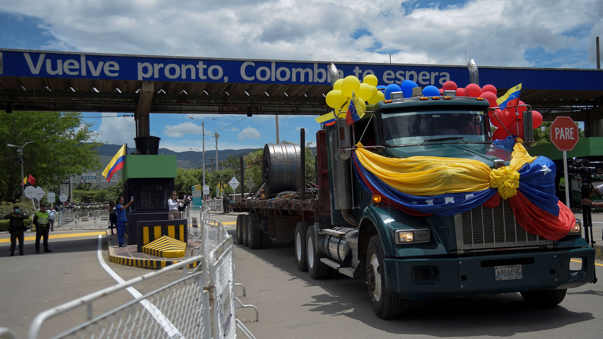 Reapertura de la frontera entre Colombia y Venezuela (AFP)