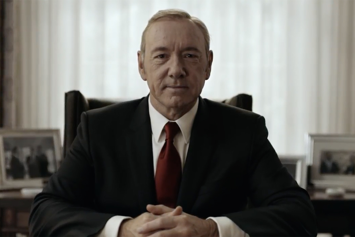 Kevin Spacey, en "House of Cards"