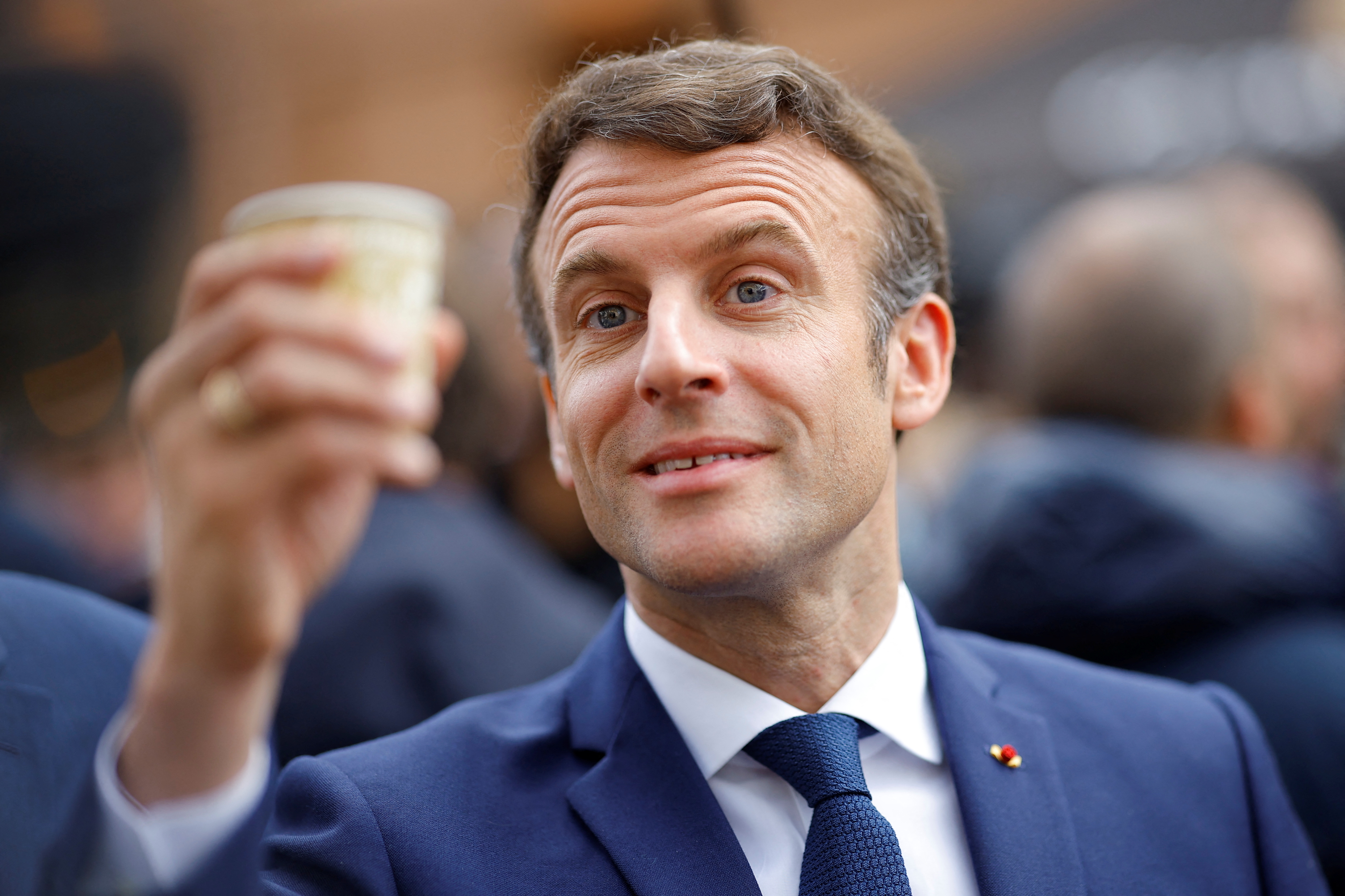 Emmanuel Macron (REUTERS/Stephane Mahe)
