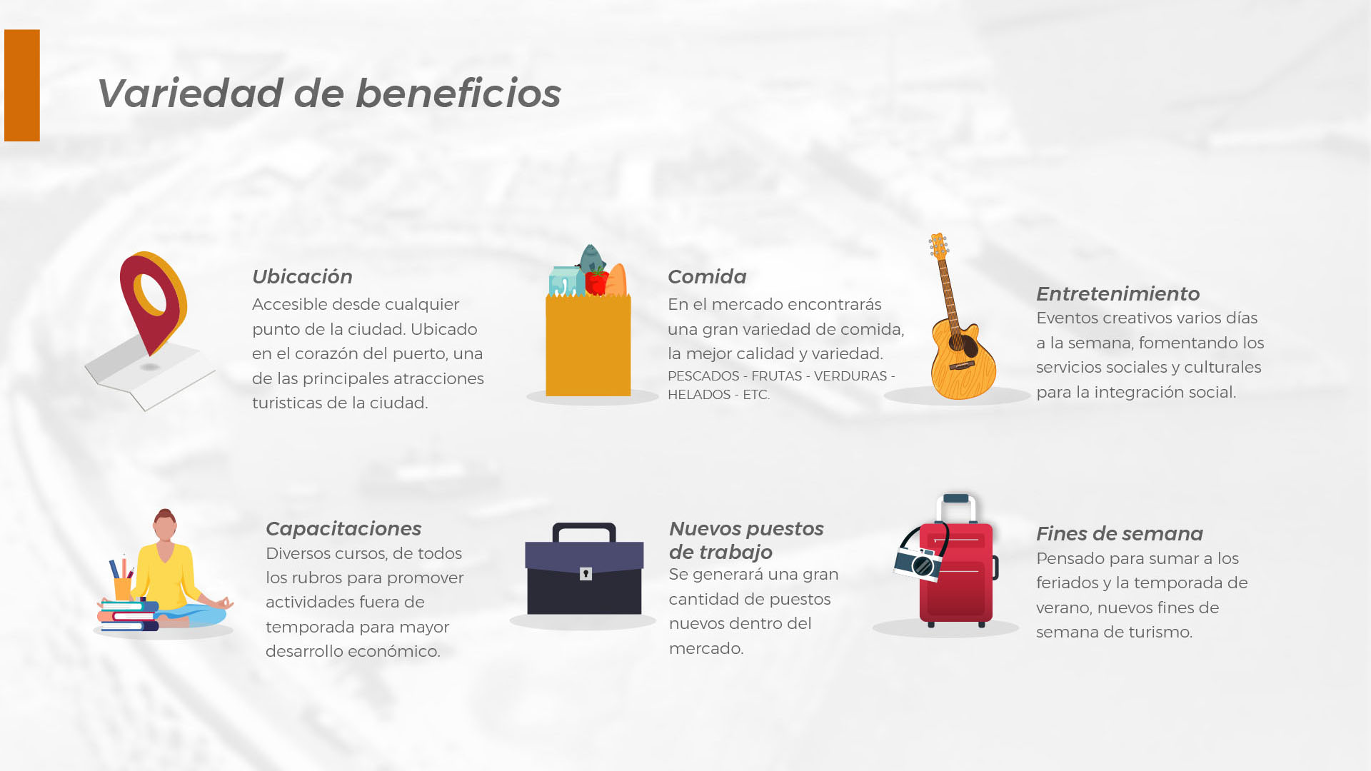 Algunos de los beneficios del Mercado Fénix del Puerto de Mar del Plata
