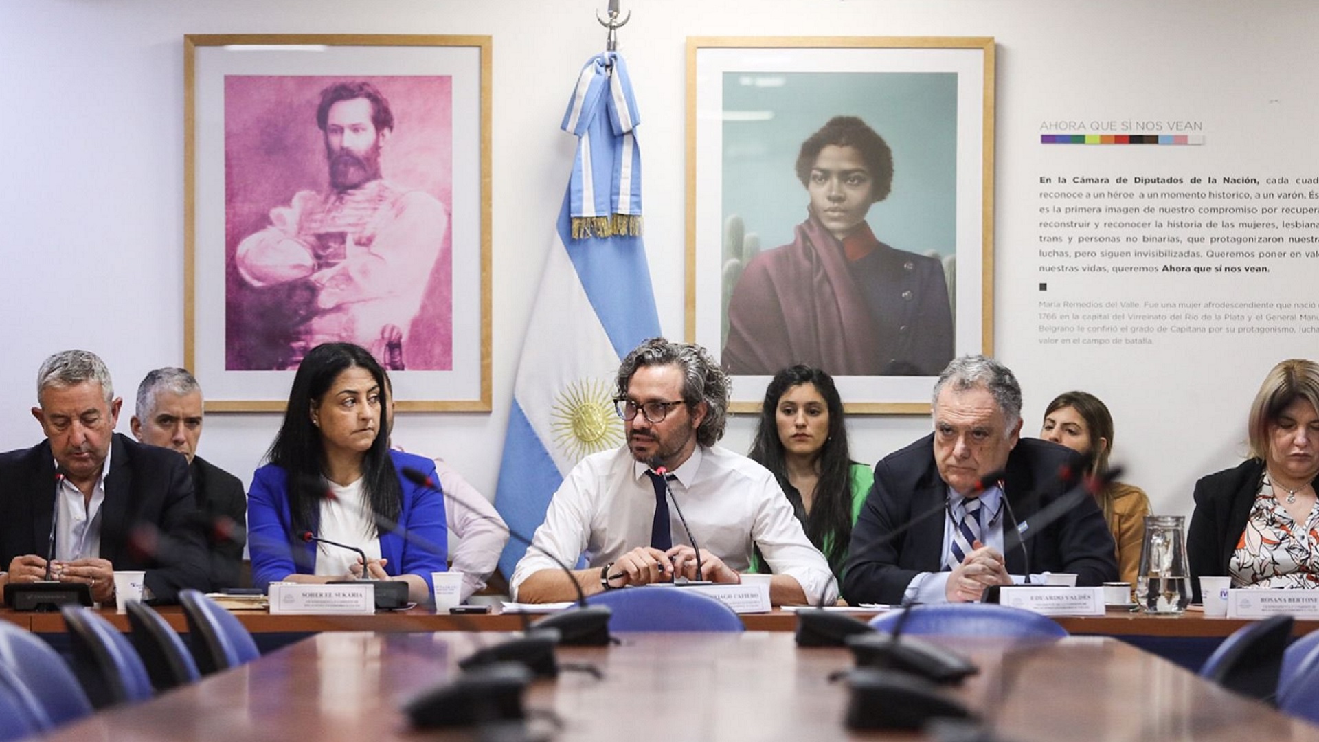 Santiago Cafiero participó de un encuentro con diputados opositores que no fue informado a la prensa