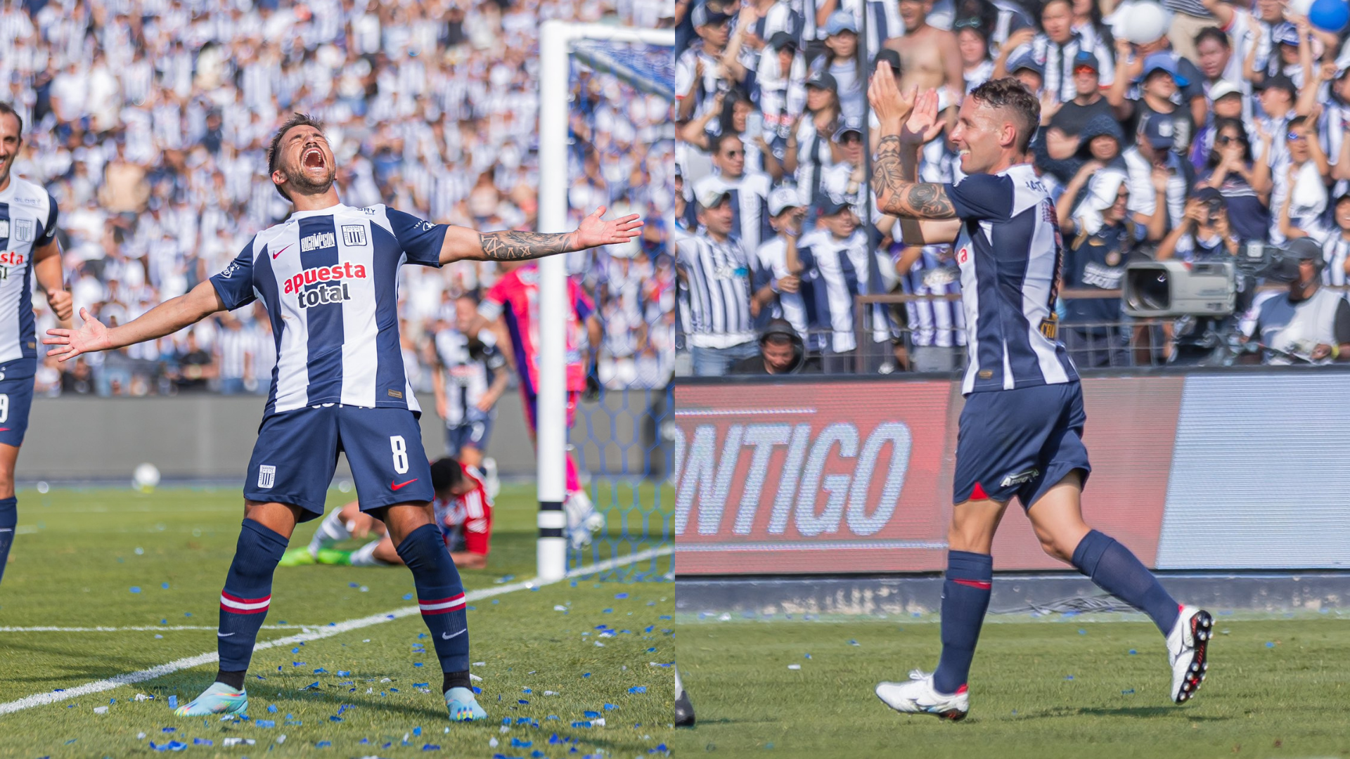 Carlos Bacca and his great definition for the discount in Alianza Lima vs Junior for 'Tarde Blanquiazul' 3 Gabriel Costa and Pablo Lavandeira were starters in Alianza Lima vs Junior.