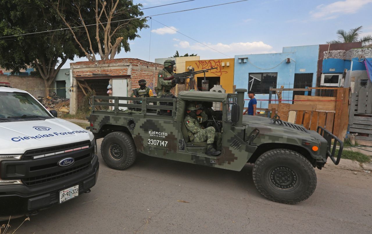 Imagen ilustrativa de elementos del Ejército desplegados en Tlajomulco, Jalisco (Foto: FERNANDO CARRANZA GARCIA / CUARTOSCURO)