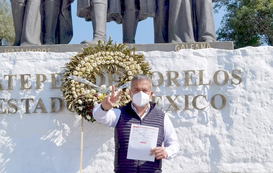 El presidente municipal de Ecatepec de Morelos irá por la reelección (Foto: Facebook Fernando Vilchis)