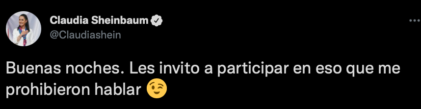 Se solicitó a la jefa de Gobierno retirar su tuit del pasado 18 de febrero (Foto: Twitter/@Claudiashein)