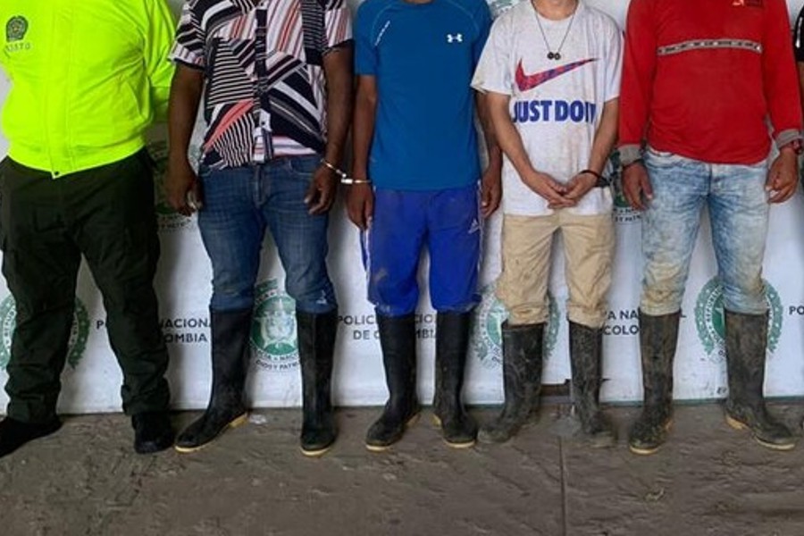 Un viejo cabecilla, dos menores y otros miembros del Clan del Golfo se entregaron a las autoridades en el Chocó