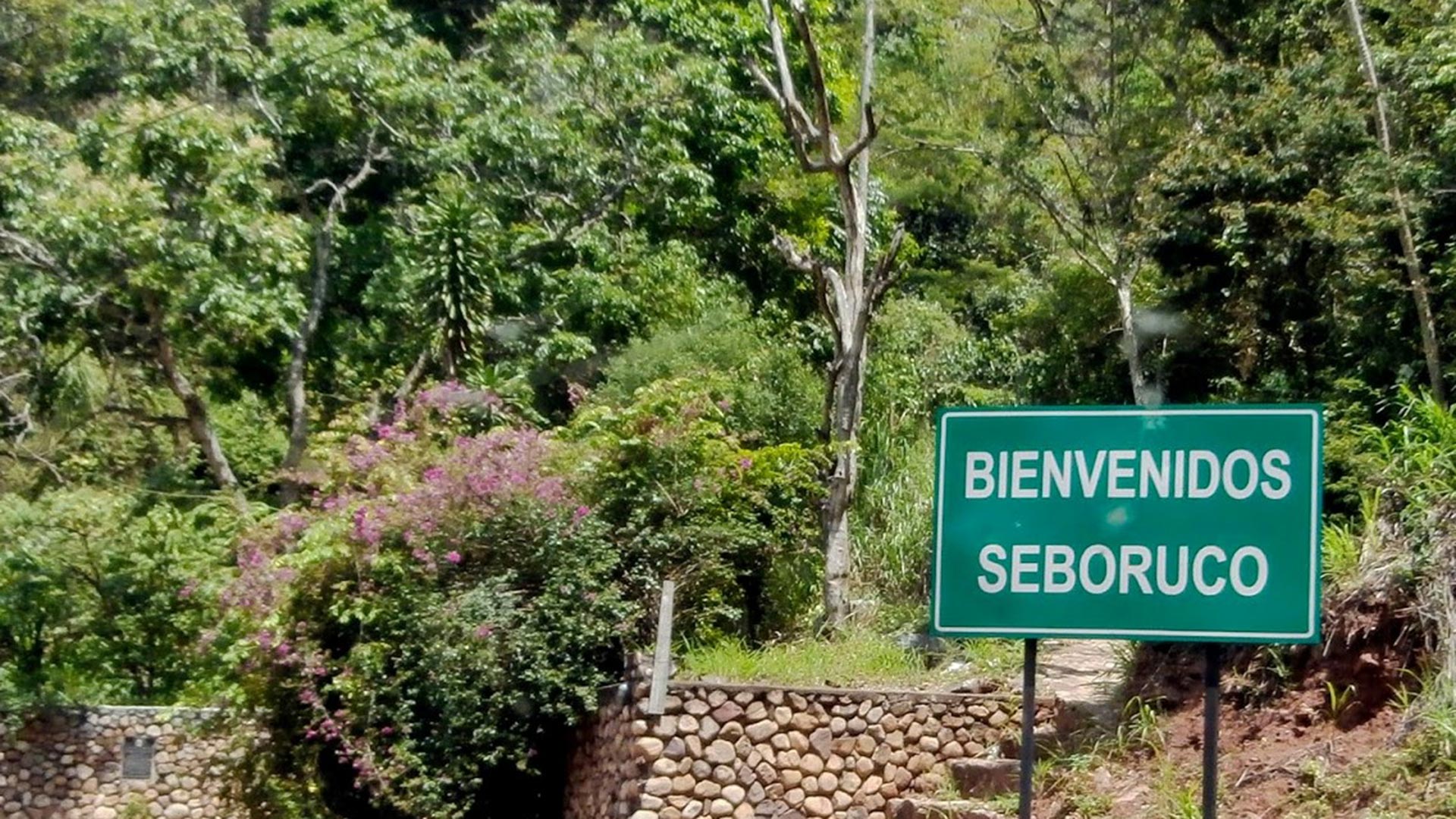 La entrada a Seboruco, un municipio del estado Táchira