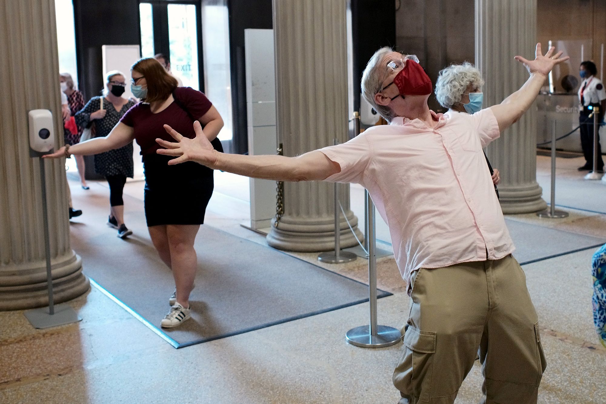 Imagen de la reapertura del Museo Metropolitano de Nueva York durante el pasado 27 de agosto. La alegría por estos lares será la misma 