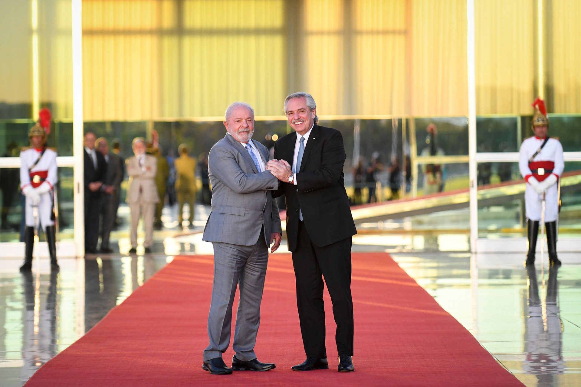 Luiz Inacio Lula da Silva y Alberto Fernández
