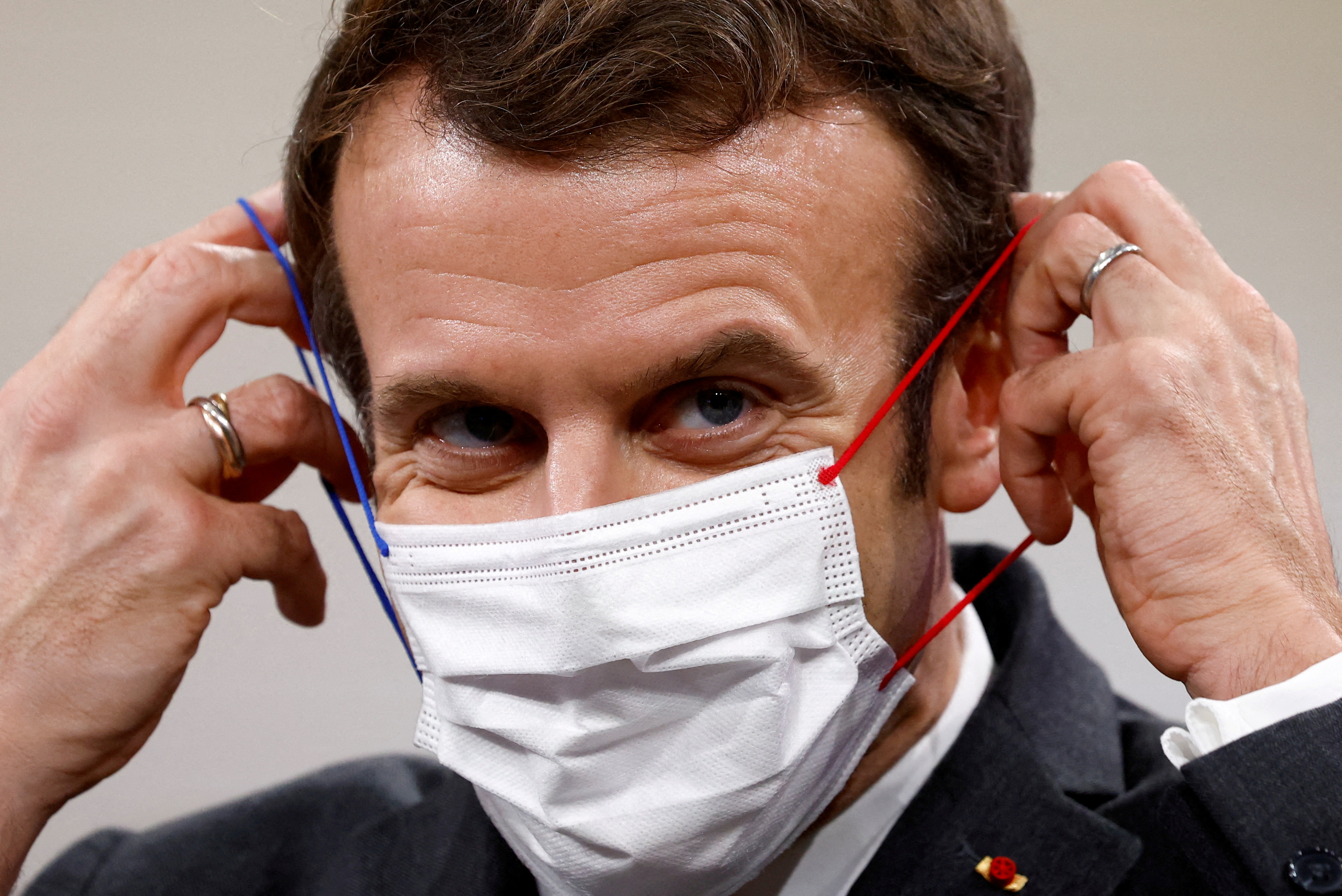 El presidente Emmanuel Macron (REUTERS/Christian Hartmann/Pool/File Photo)