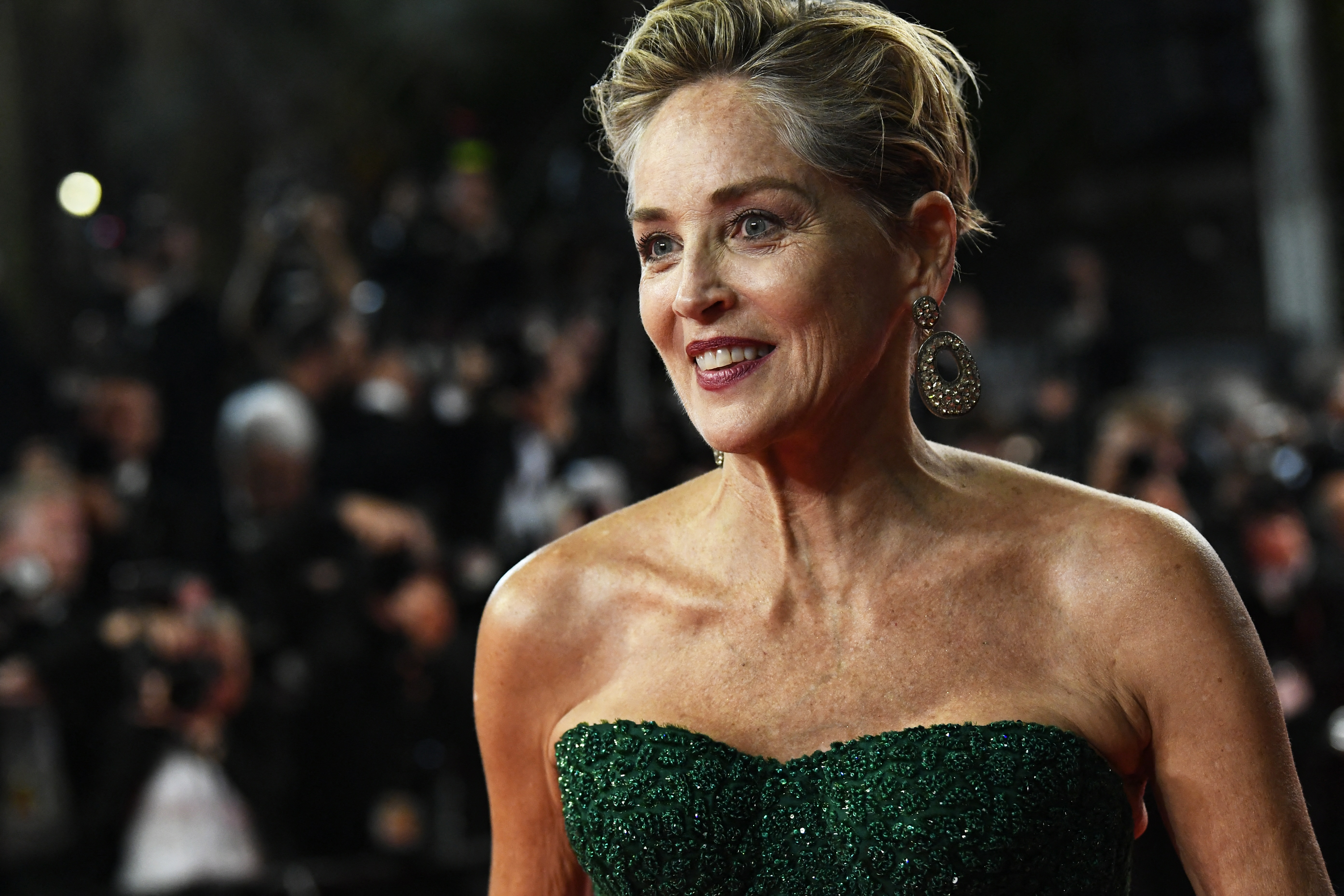 Sharon Stone en el 75 Festival de Cine de Cannes (REUTERS/Piroschka Van De Wouw)
