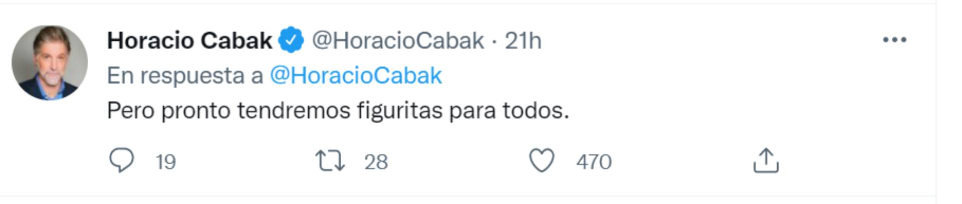 Los mensajes de Horacio Cabak