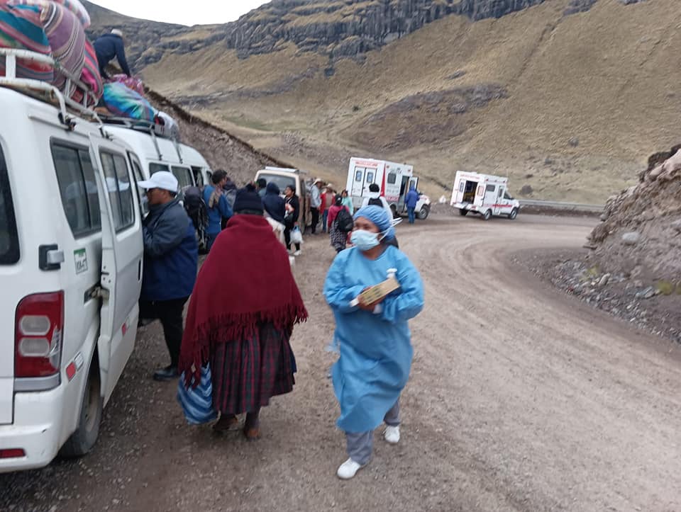 Heridos fueron llevados a Cusco.