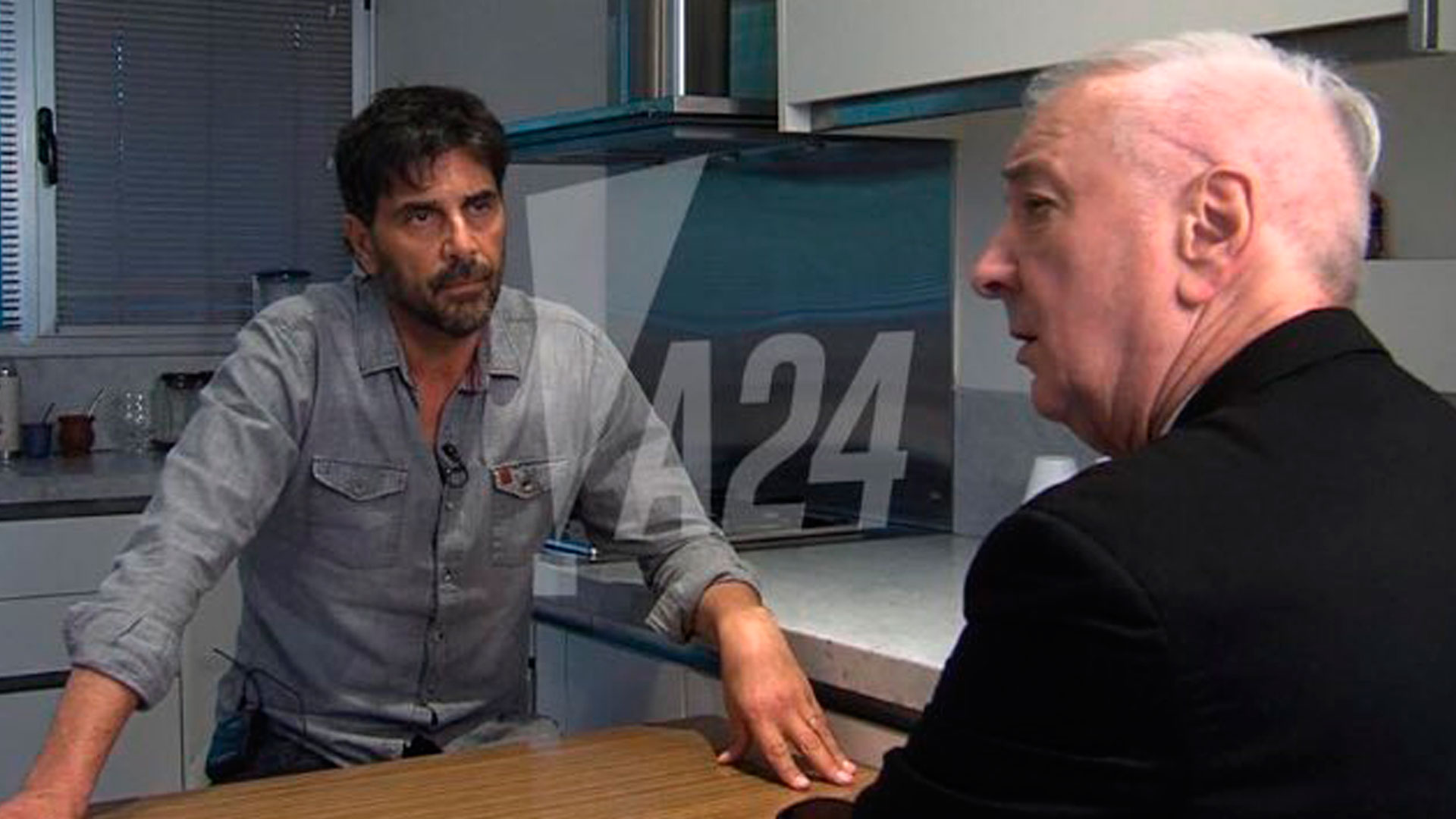 Juan Darthés en la única entrevista que brindó antes de partir a Brasil, en diálogo con Mauro Viale
