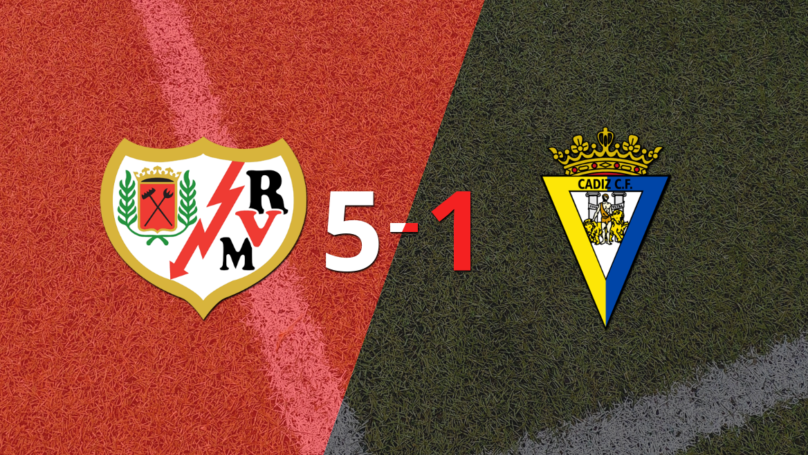 Florian Lejeune impulsó la victoria de Rayo Vallecano frente a Cádiz con dos goles