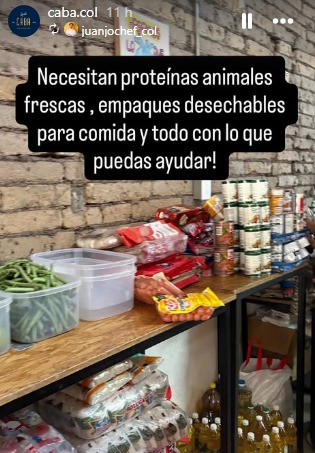 Terremoto en Colombia: un restaurante argentino en Cali acopia, cocina y distribuye viandas de alimentos para colaborar con v&iacute;ctimas y socorristas